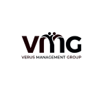 The logo displays "vmg" in bold letters with stylized typography, above the smaller text "Verus Management Group," set against a plain white background.